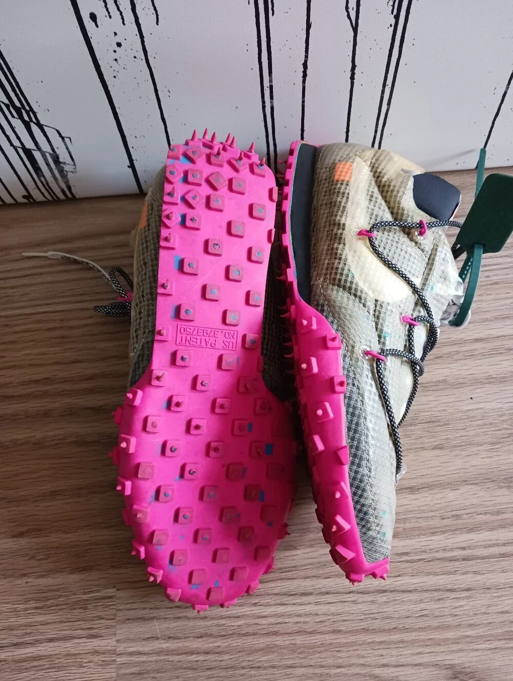 Nike x Off White Waffle Racer Sneajers Size US 11, ER 43, UK 8.5